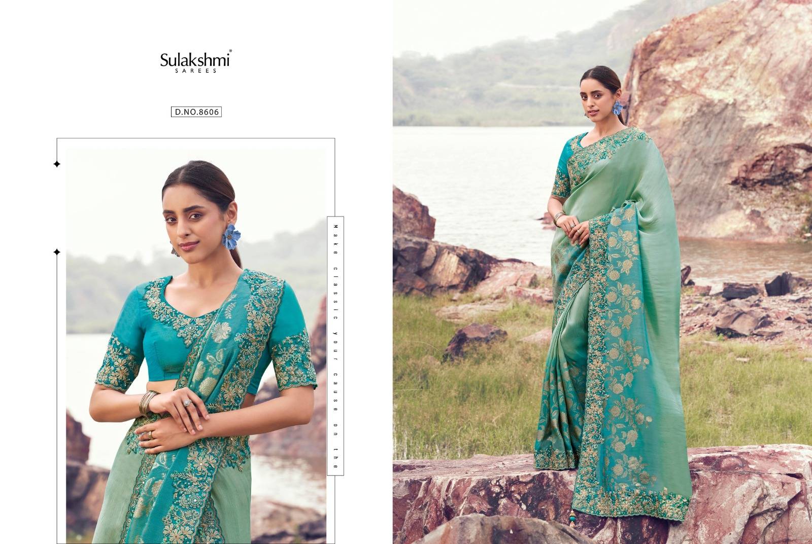  Varenya By Sulakshmi 8601 To 8614 Series Indian Traditional Wear Collection Fancy Colorful Party Wear Zari Weaving Saree At Wholesale Price